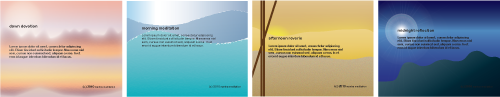 CD cover designs Four CD cover designs